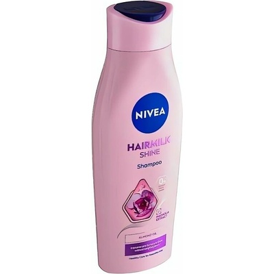 Nivea Hairmilk Shine Care Shampoo s mléčnými a hedvábnými proteiny 250 ml