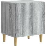 vidaXL Нощен шкаф Сива сонома 43 x 34, 5 x 50 см Инженерна дървесина (894577)
