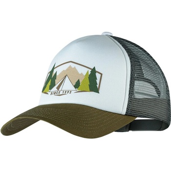 Buff Trucker Cap darryl white