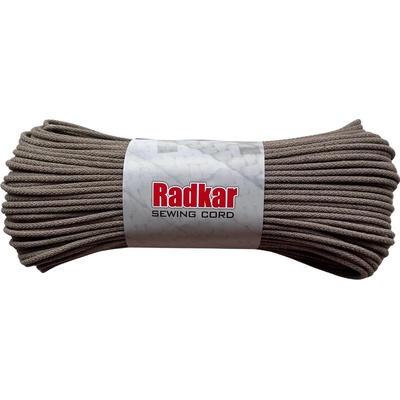 RADKAR šňůry na šití 5mm Coffee - 100m návin
