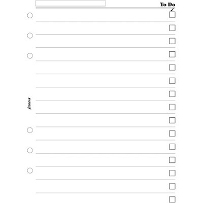 Filofax A5 Nezapomeň