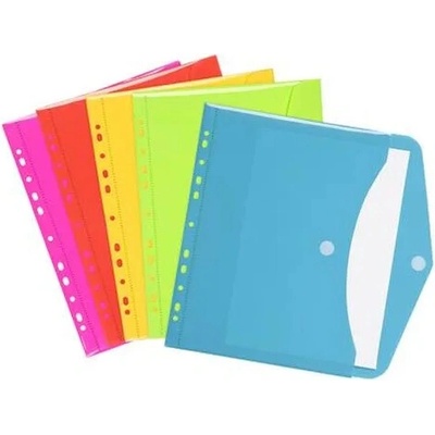 VIQUEL Obal na patent, A4, PP, VIQUEL "Happy Fluo", mix farieb