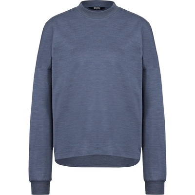 Stoic Дамски вълнен пуловер Stoic Women's MerinoTerry250 BaraSt. Pullover Merino jumper - Ocean Blue / Melange (105-7181-0213)