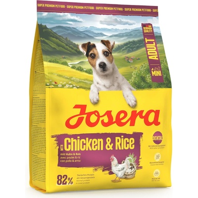 Josera Mini Adult kuracie s ryžou 0,9 kg
