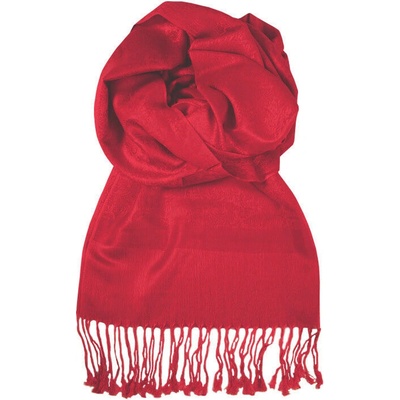 Milano elegantní šál CHZ-104-229 červená