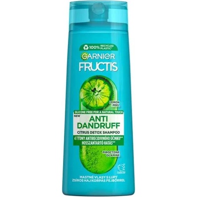 Fructis Antidandruff Citrus Detox Shampoo 250 ml шампоан за мазна коса с пърхот унисекс