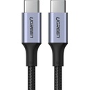 Ugreen US316 USB-C na USB-C, 100W, 5A, 0,5m, černý