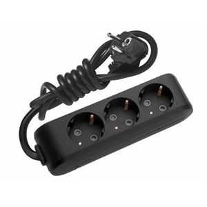 Panasonic РАЗКЛОНИТЕЛ 3ГНЕЗДА 1.5М ЧЕРЕН panasonic (8691136117964)
