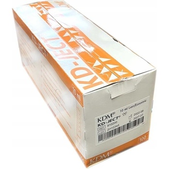 Injekčná striekačka KD-JECT 10 ml, 100 ks