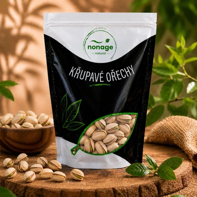 Nonage PISTÁCIE PRAŽENÉ SOLENÉ 750 g