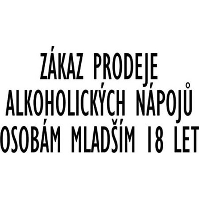 Zákaz prodeje alkoholických výrobků osobám mladším 18 let