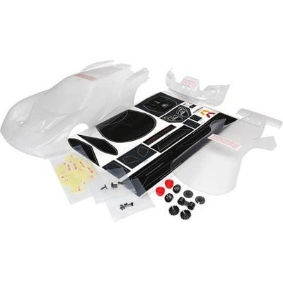 Traxxas каросерия Ford GT прозрачна с аксесоари: 4-Tec 2.0