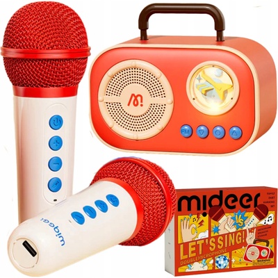 Dvojitá karaoke sada mideer mikrofony