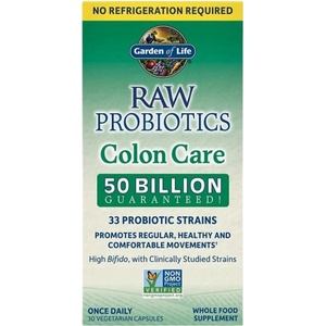 Garden of Life Raw Probiotics | Colon Care [30 капсули]