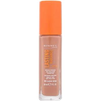 Rimmel London Lasting Radiance SPF25 озаряващ фон дьо тен с uv защита 30 ml нюанс 201 Classic Beige