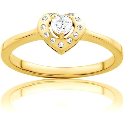 SAVICKI Годежен пръстен Сърце savicki: злато, диамант