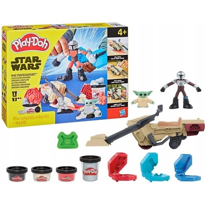 Modelína Play-Doh STAR WARS FIGURKY STAR WARS Mandalorianský Grogu Yoda