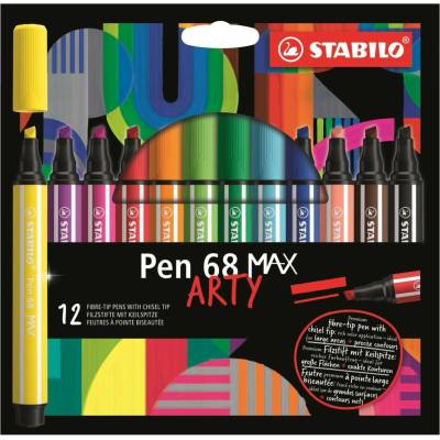 STABILO Pen 68 Max 12 barev Arty