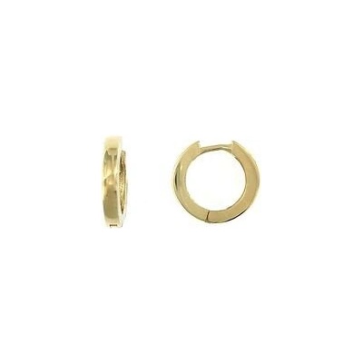 INFINITYSILVER Strieborné pozlátené náušnice krúžky 1,5cm OE341G