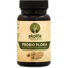 Ekolife Natura Probiotiká Probio Flora Sacharomyces Boulardi 30 kapsúl