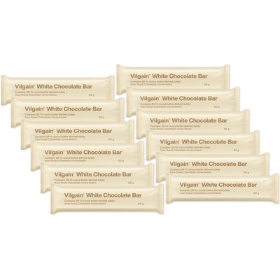 Vilgain Čokoládová tyčinka bílá čokoláda 12 x 45 g