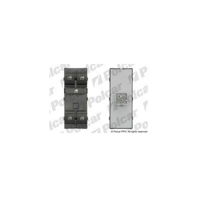 Spínač elektrického otvárania okien POLCAR 9513P-70
