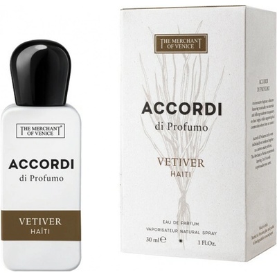 The Merchant Of Venice Accordi di Profumo Vetiver Haiti EDP 30 ml