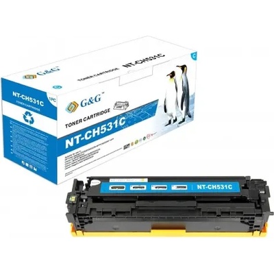 Compatible УНИВЕРСАЛНА КАСЕТА ЗА HP Color Laserjet CP2025/CM2320 MFP - CC531A/CRG-718C (CRG718C) - Cyan - PN NT-C0531FGC/CH531FUC/CH531C/PH531C - G&G (100HPCC531A R)