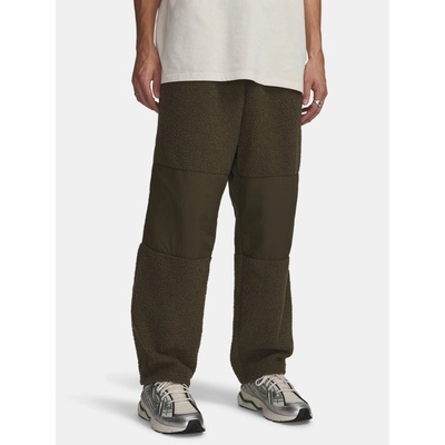 Under Armour UA High Pile Fleece Pants zelená
