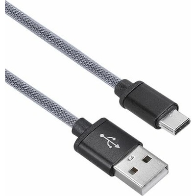 Solight SSC1601 USB-C, USB 2.0 A konektor - USB-C 3.1 konektor, blistr, 1m
