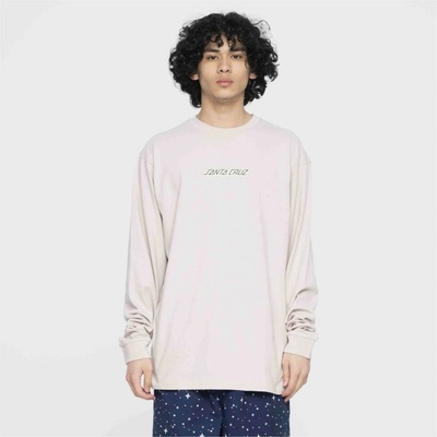 Santa Cruz tričko Cosmic Bone Hand L/S T-Shirt Smoke