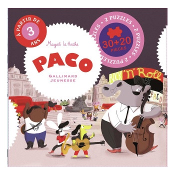 Gallimard jeune Paco puzzle 10 ans (tp) | magali le huche