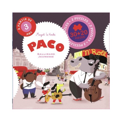 Gallimard jeune Paco puzzle 10 ans (tp) | magali le huche