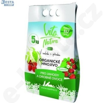 Vita Natura Organické hnojivo pro jahody a drobné ovoce 5 kg