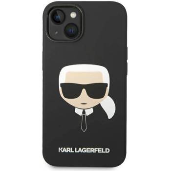 KARL LAGERFELD Калъф Karl Lagerfeld - Karl Head, iPhone 14 Plus, черен (3666339085414)