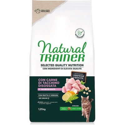Natural Trainer Selected Quality Nutrition Sterilised Turkey 2 x 1,25 kg