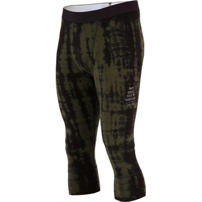 MONS ROYALE CASCADE MERINO FLEX 200 3/4 LEGGING olive tie dye