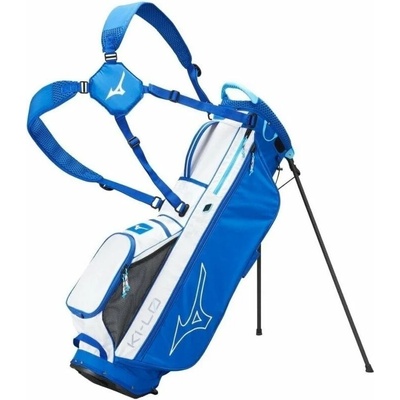 Mizuno K1LO Lightweight Stand Bag White/Blue Чантa за голф