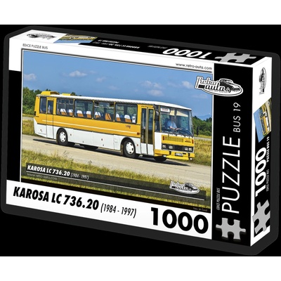 Retro cars - Puzzle BUS - KAROSA LC 736.20 (1984 - 1997) - 1 000 piese