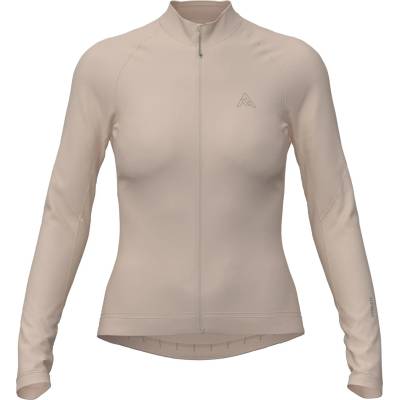 7mesh Дамска фланелка с дълъг ръкав за колоездене 7mesh Women's Atlas Jersey L/S Cycling jersey - Almond (156-2662-0114)