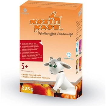 Goldim Kozí Kukuřičnorýžová s broskví a dýní 225 g