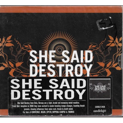 Time Like Vines - She Said Destroy CD