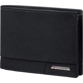 Samsonite pánská kožená peněženka PRO-DLX 6 SLG černá 144537-1041 black