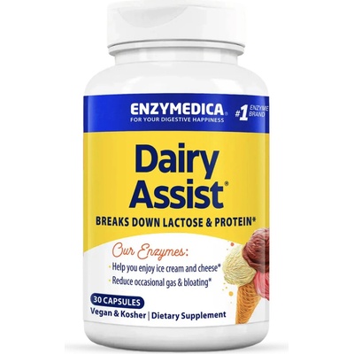 Enzymedica Dairy Assist 30 kapsúl