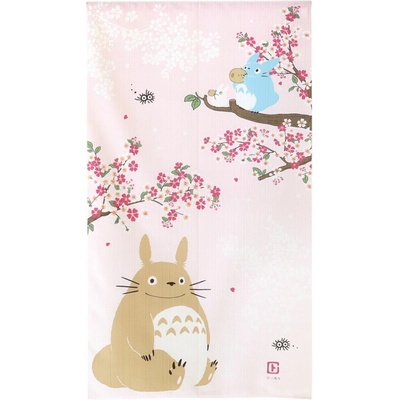 Závěs - Totoro Noren - Sakura Mau 桜舞う