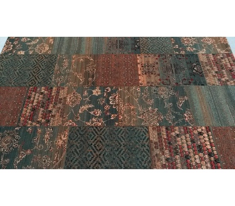 OSTA ROYAL PATCHWORK green