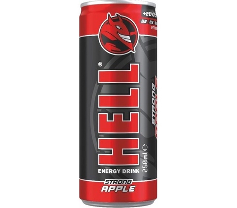 Hell Hell energetický nápoj Apple 250 ml