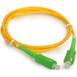 Conneu SC-APC-SC-APC дуплексна пач корда, сингълмод OS2, 3 мм. , жълта, Conneu (7.0 м) (CNFJ-SCASCAOS2DYE3mm-7)