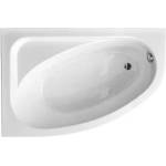 Besco Асиметрична вана Besco Cornea 140x80 см ляв монтаж (#WAC-140-NL)