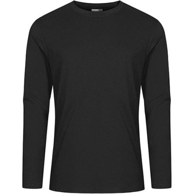Promodoro Excd by Men´s t-shirt Long Sleeve pánské tričko s dlouhým rukávem CD4097 Charcoal Solid
